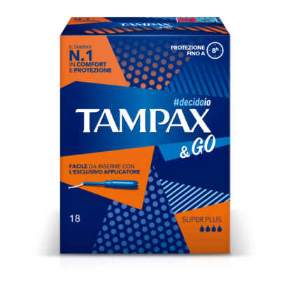 TAMPAX & GO SUPER PLUS 18 PZ