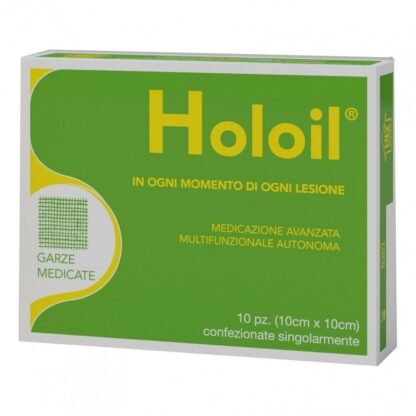 HOLOIL 10 PCS GARZE MEDICATE 10X10